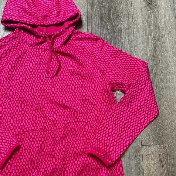 Nike Therma-Fit Women’s Polka Dot Hooded Sweater Size Medium - Picture 3 of 16